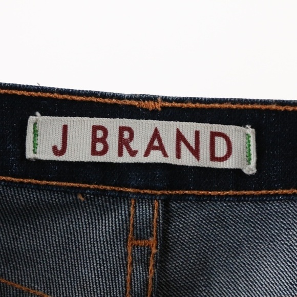 J Brand Dark Wash Slim Bootcut Jeans - Picture 7 of 9